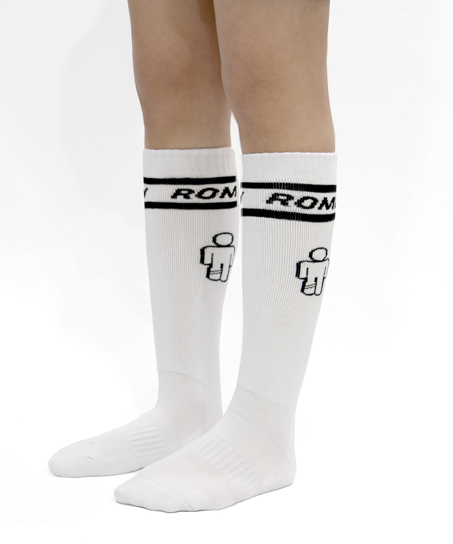 TF Logo Socks WHITE